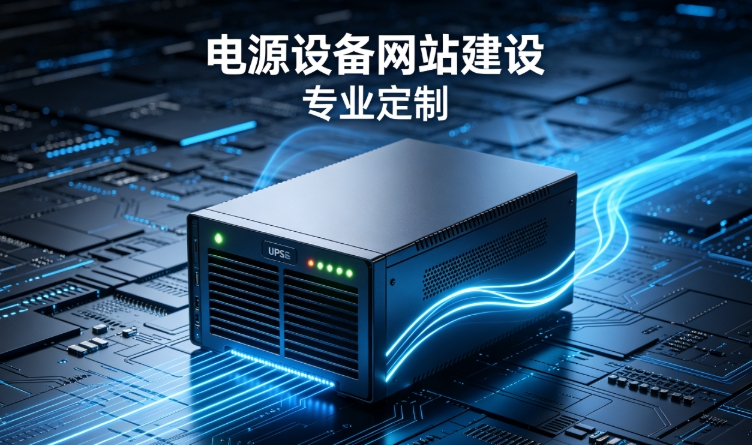 ABG集团电源设备企业网站建设案例｜工业电气设备官网定制与获客优化方案