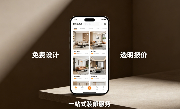 ABG集团装修服务平台小程序开发案例｜家装工装一站式平台定制落地详解
