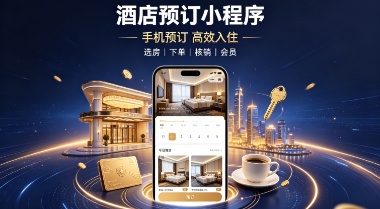 酒店自营预订小程序定制开发实战案例｜ABG集团本地门店私域小程序开发运营全解析